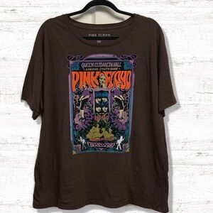 Pink Floyd 1967 Concert Graphic Women’s T-Shirt Size XXL